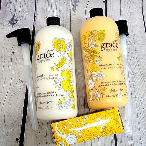 Philosophy Pop of Sun Gift Set of Three Supersize NIB!🎁🎄 - Picture 2 of 7